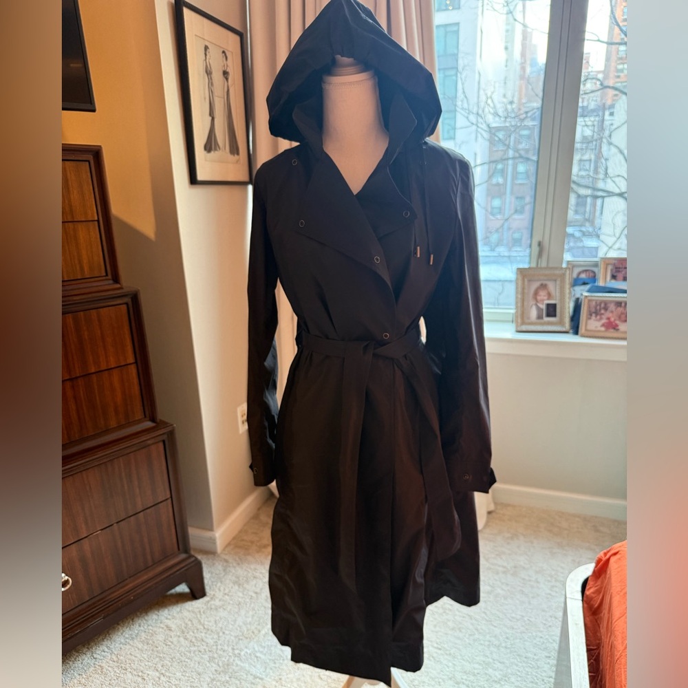 Reiss Elegant Blue Rain Coat